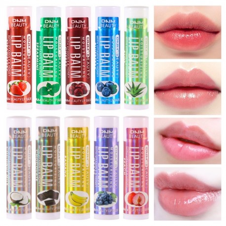 DNM a variety of fruit-flavored moisturizing lip balm 18 color moisturizing base lip balm durable moisturizing single cross-border wholesale