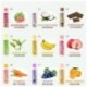 DNM a variety of fruit-flavored moisturizing lip balm 18 color moisturizing base lip balm durable moisturizing single cross-border wholesale