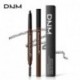 DNM 2 Ways Eyebrow Pencil Eyebrow Enhancer Paint Eyebrow Automatic Waterproof Makeup Beauty Tools 7 Color Options 081