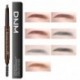 DNM 2 Ways Eyebrow Pencil Eyebrow Enhancer Paint Eyebrow Automatic Waterproof Makeup Beauty Tools 7 Color Options 081