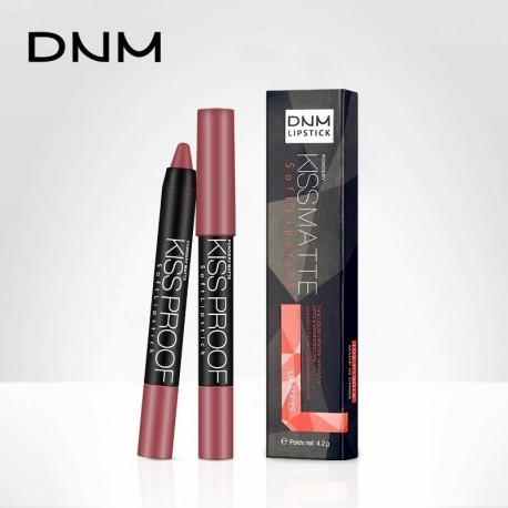 DNM Matte Lipstick Pen 19 Colors Waterproof Long-lasting Nonstick cup Lip Gloss Cosmetic colorfast Lipstick Pencil 501