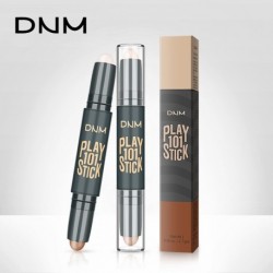 DNM Double Facial Modified High Light Bar Concealer Cosmetics Shadow Nib and Highlight Nib Makeup Created V Face Beauty