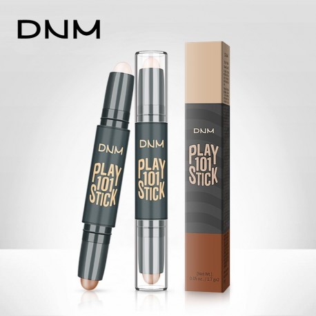 DNM Double Facial Modified High Light Bar Concealer Cosmetics Shadow Nib and Highlight Nib Makeup Created V Face Beauty