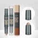 DNM Double Facial Modified High Light Bar Concealer Cosmetics Shadow Nib and Highlight Nib Makeup Created V Face Beauty