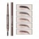 DNM 1 Pcs Womens Eyebrow Pencil Waterproof Eye Brown Pencil With Brush Make Up Eyeliner Eye Liner Makeup Tools 091