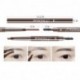 DNM 1 Pcs Womens Eyebrow Pencil Waterproof Eye Brown Pencil With Brush Make Up Eyeliner Eye Liner Makeup Tools 091