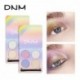DNM four-color eye powder chameleon high-gloss matte glitter polarized eye shadow makeup set with brush