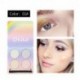 DNM four-color eye powder chameleon high-gloss matte glitter polarized eye shadow makeup set with brush