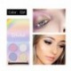 DNM four-color eye powder chameleon high-gloss matte glitter polarized eye shadow makeup set with brush