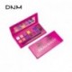 DNM pearl light matte 15 color eye shadow disc high gloss waterproof natural easy to color beginners makeup plate