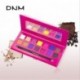 DNM pearl light matte 15 color eye shadow disc high gloss waterproof natural easy to color beginners makeup plate