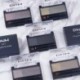 DNM two-color eyebrow powder with eyebrow brush 5 colors are easy to color