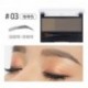 DNM two-color eyebrow powder with eyebrow brush 5 colors are easy to color