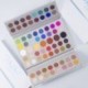 DNM 71 colors eye shadow plate no fly natural color pearl shimmer matte for eye and face
