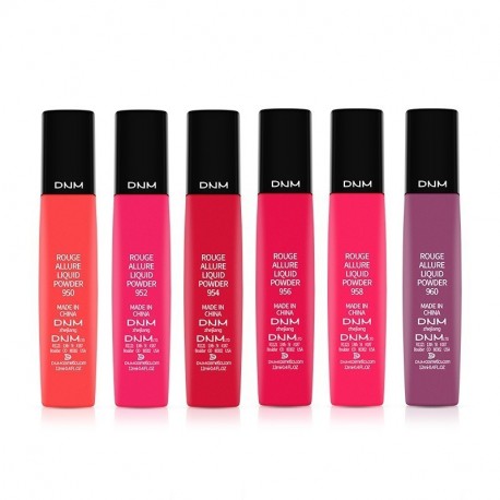 DNM Natural Coloring Non-halo Dyeing Velvet Matte Lip Glaze 6-color Optional Air Lip Gloss
