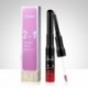        DNM Non-staining Cup Non-fading Easy To Colour Matte aterproof Fog Double Headed Lip Gloss Lip Line Makeup 12 Colors Optional