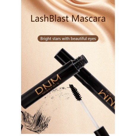 DNM Black Brown Silk Fiber Color Mascara Led Curl Waterproof Natural Long 4 Colors Optional Maskara Packaging Eyelash Extention