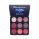 DNM 9 Color/Set Eyeshadow Plate Matte Waterproof Non Glossy Pearl Pumpkin Earth Compact Colorful Eye Shadow Palette Makeup