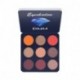 DNM 9 Color/Set Eyeshadow Plate Matte Waterproof Non Glossy Pearl Pumpkin Earth Compact Colorful Eye Shadow Palette Makeup
