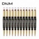 Dnm Lip Liner And Lipstick Pencil 12 Colors Double Matte Lip Stick Lip Gloss Pen Waterproof Non Staining Nude Pencil Makeup