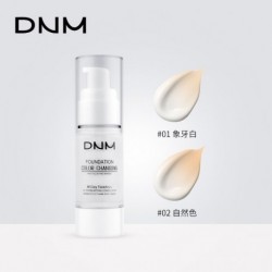 DNM portable temperature changing foundation liquid natural color ivory white bright Concealer fit skin color not easy to fade